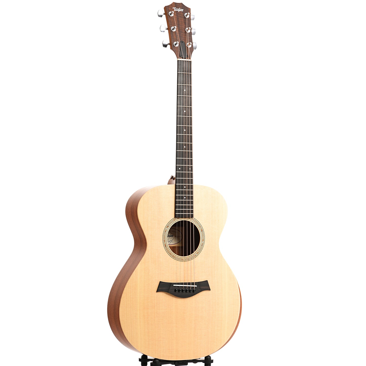 full front and side of Taylor Academy 12 Acoustic Guitar