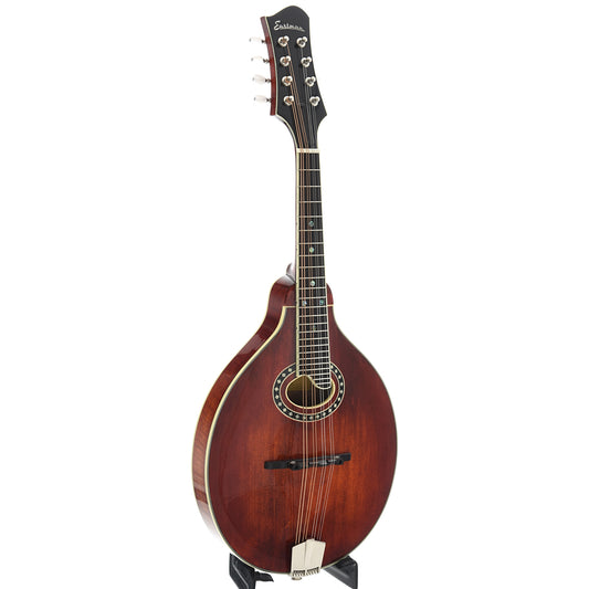 Full front and side of Eastman MD604 Classic Mandolin