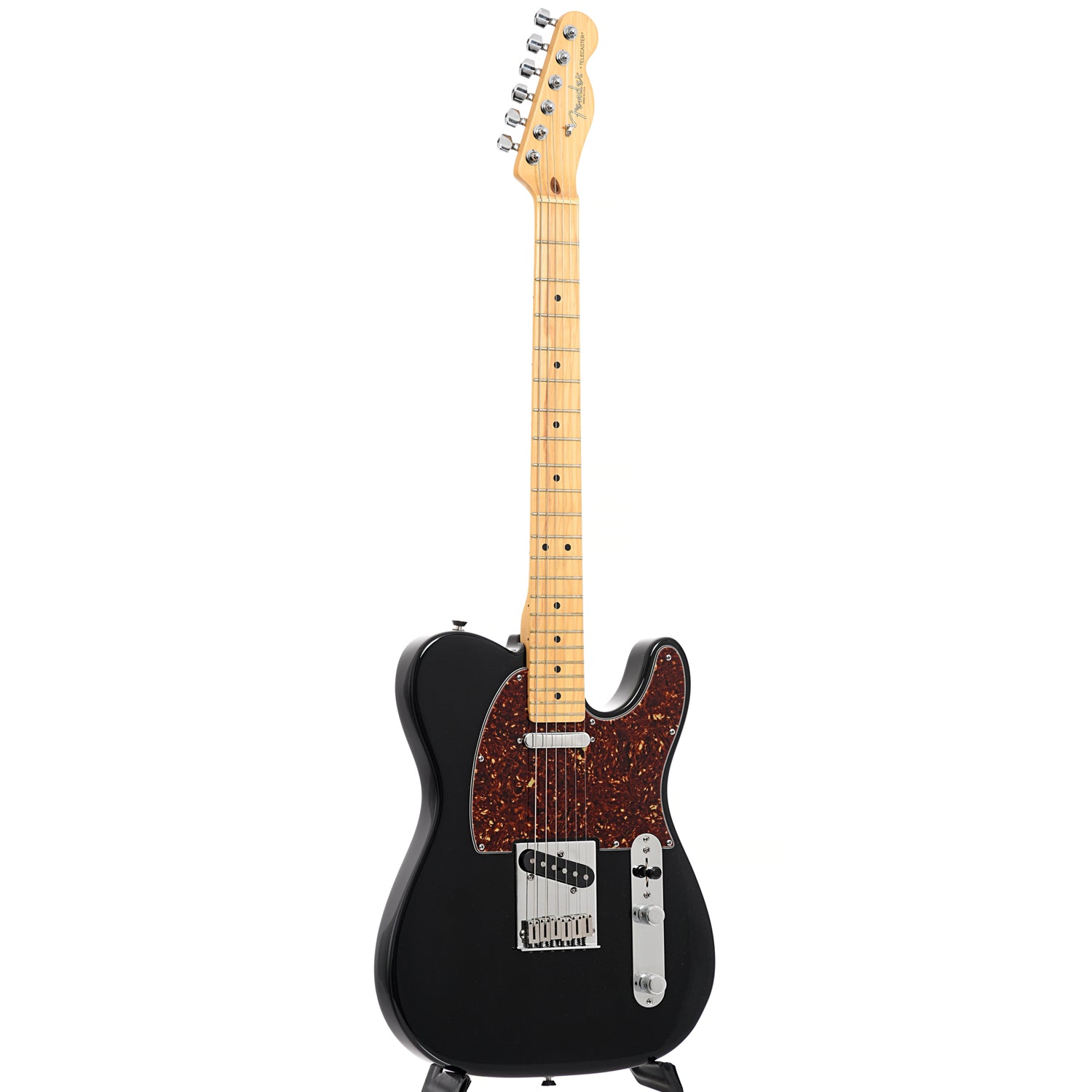 Full front and side of Fender American Series Telecaster 