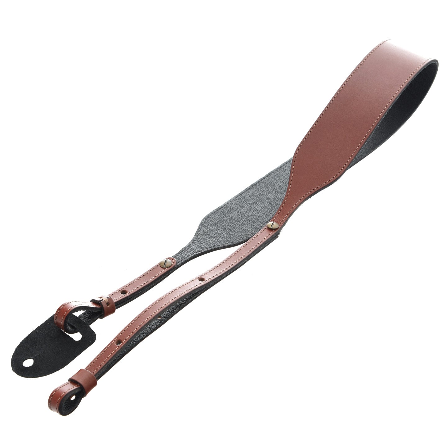 Image 2 of Levy 2" Carving Leather Banjo Strap - SKU# PMB32NS-WAL : Product Type Accessories & Parts : Elderly Instruments