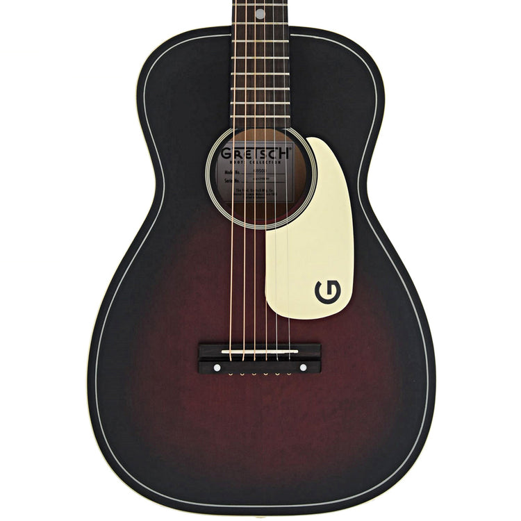 Front of Gretsch G9500 Jim Dandy Flat Top Acoustic Guitar