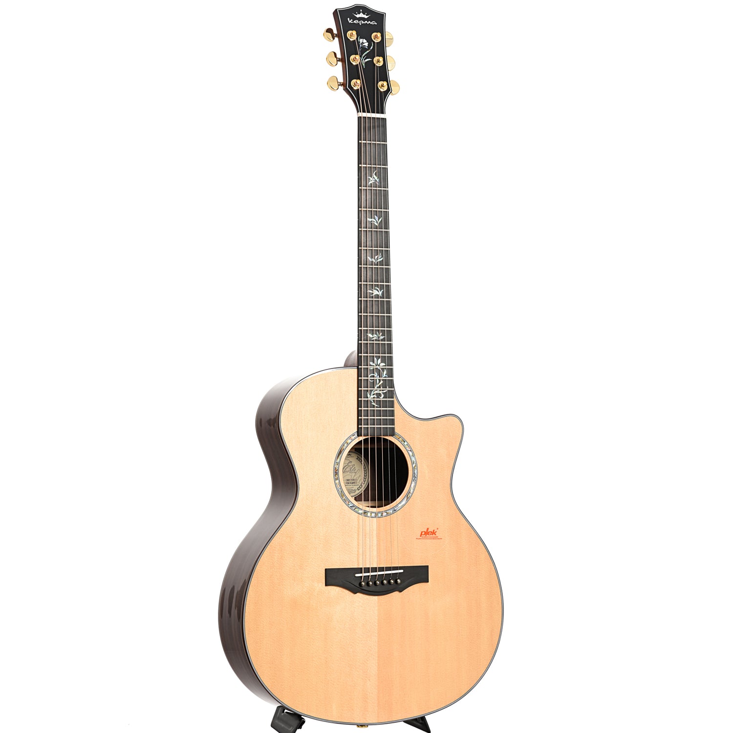 Image 11 of Kepma Elite GA1-120 Grand Auditorium Acoustic Guitar with Case - SKU# GA1-120 : Product Type Flat-top Guitars : Elderly Instruments