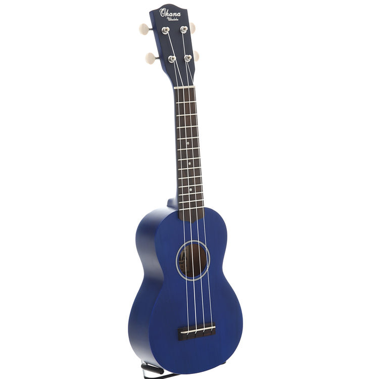 Image 1 of Ohana SK-10 Soprano Ukulele, Blue- SKU# SK10S-BL : Product Type Soprano Ukuleles : Elderly Instruments