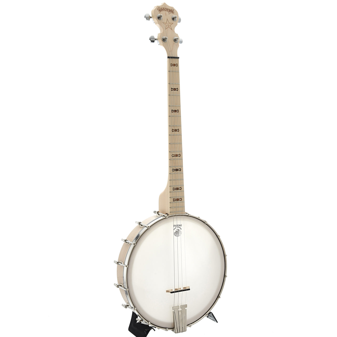 Image 2 of Deering Goodtime Tenor Openback Banjo, 19 Frets - SKU# TGOOD19 : Product Type Tenor & Plectrum Banjos : Elderly Instruments