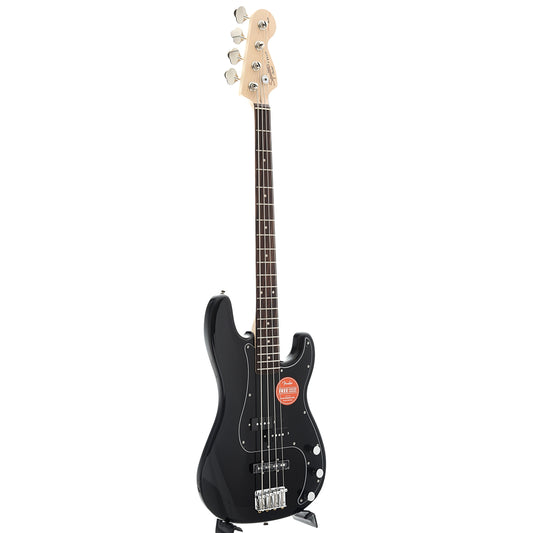 Full front snd side of Squier Affinity Precision Bass PJ