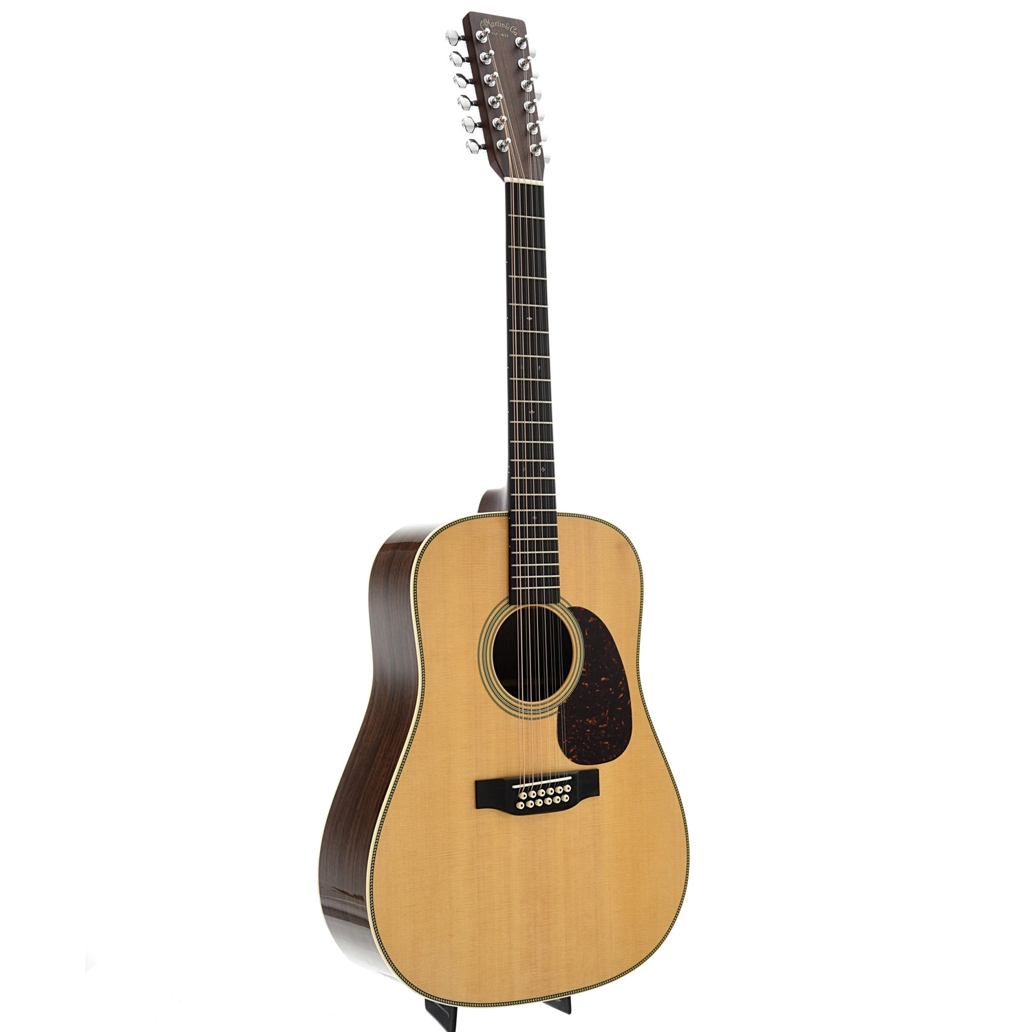 Full front and Side of Martin HD12-28 12-String Guitar 