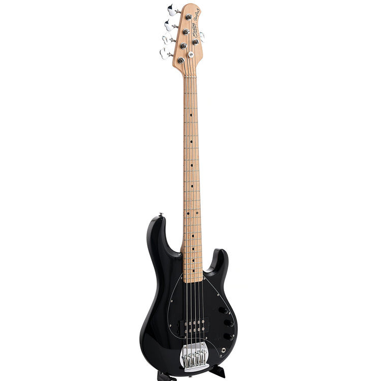 Image 2 of Sterling by Music Man StingRay5 5 String Bass, Black Finish - SKU# RAY5-BK : Product Type Solid Body Bass Guitars : Elderly Instruments