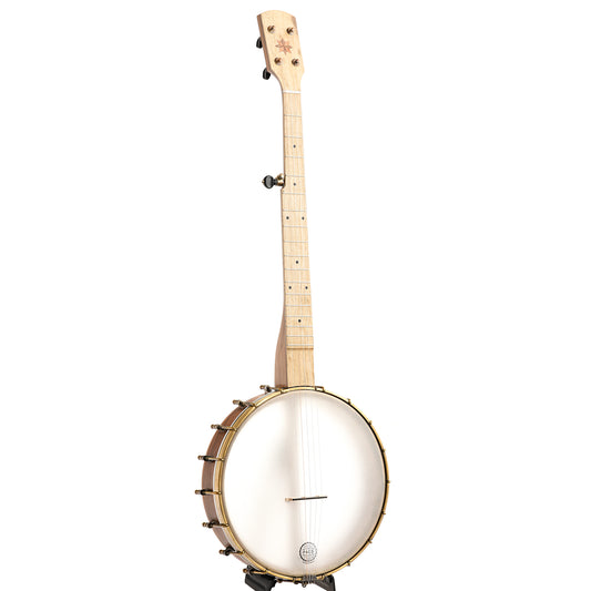 Image 2 of Pisgah Banjo Co. 12" Walnut Possum Openback Banjo, Standard Scale - SKU# PP12S-WAL : Product Type Open Back Banjos : Elderly Instruments