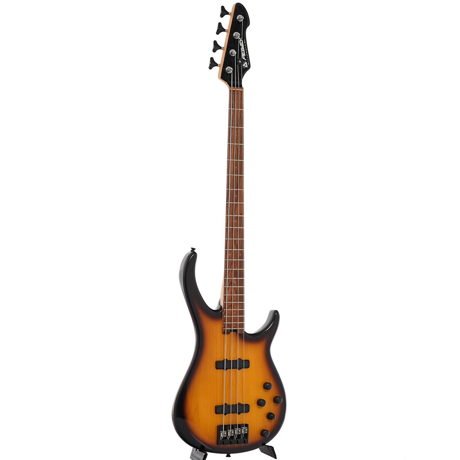 Full front and side of Peavey Millennium Bass