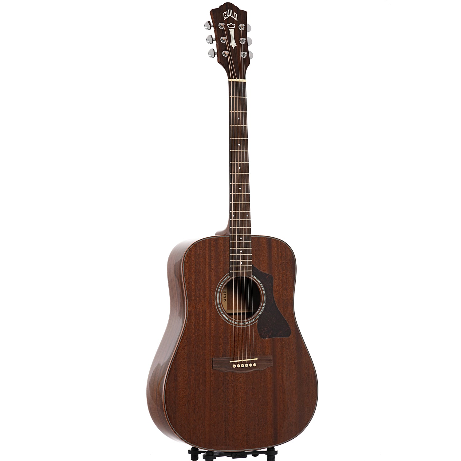 Full front and side of Guild GAD-25 Acoustic