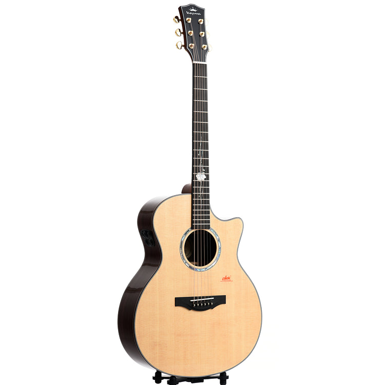 Image 2 of Kepma Elite GA2-120A Grand Auditorium Acoustic-Electric Guitar with Case - SKU# GA2-120A : Product Type Flat-top Guitars : Elderly Instruments