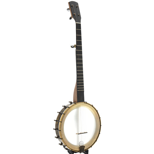 Image 2 of Pisgah 11" Walnut Rambler Dobson Special Brass Openback Banjo, Standard Scale - SKU# PRDSP-196045 : Product Type Open Back Banjos : Elderly Instruments