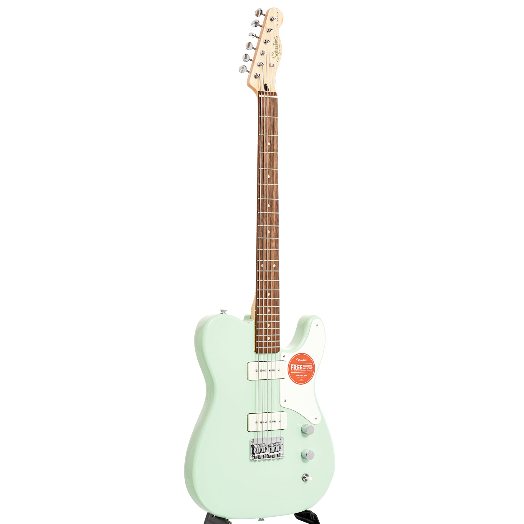Image 11 of Squier Paranormal Baritone Cabronita Telecaster, Surf Green- SKU# SPBARICT-SFG : Product Type Other : Elderly Instruments