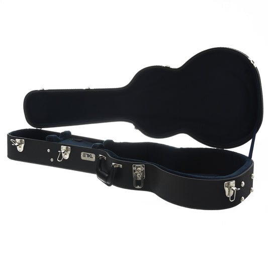 Full Inside and Side of TKL LTD Series Parlor Size Guitar Case