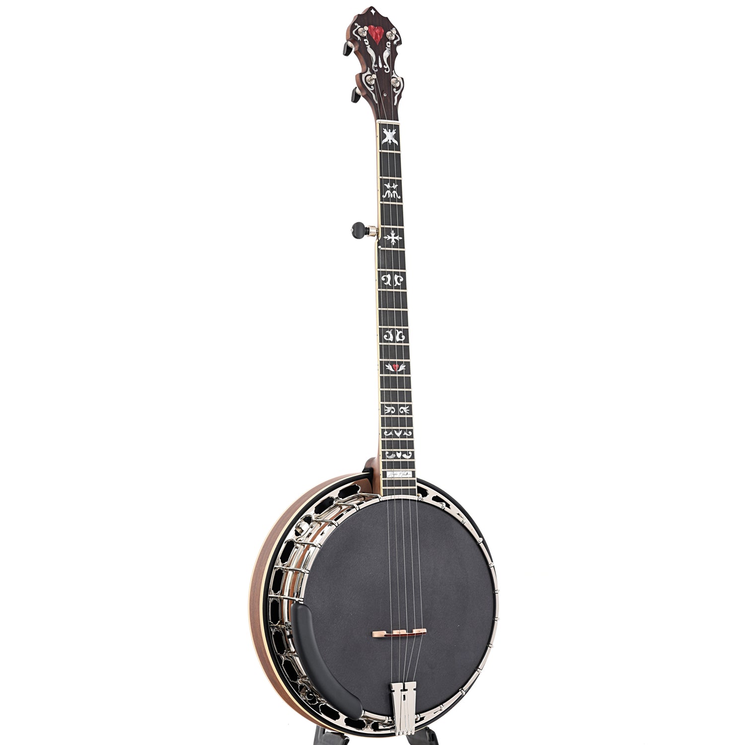 Image 2 of Gold Tone OB-Bela Bela Fleck Bluegrass Heart Banjo & Case- SKU# GTOB-BELA : Product Type Resonator Back Banjos : Elderly Instruments