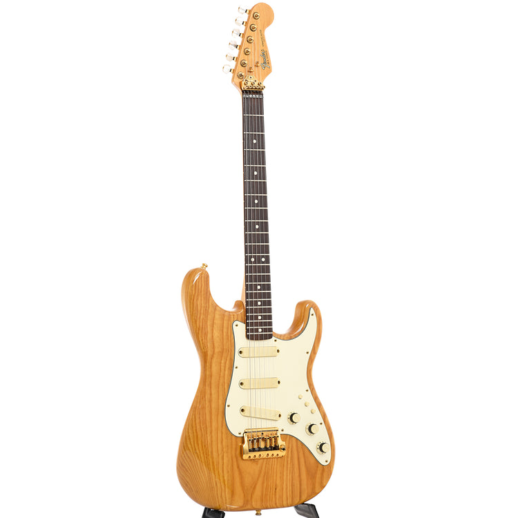 Full front and side of Fender Stratocaster Elite