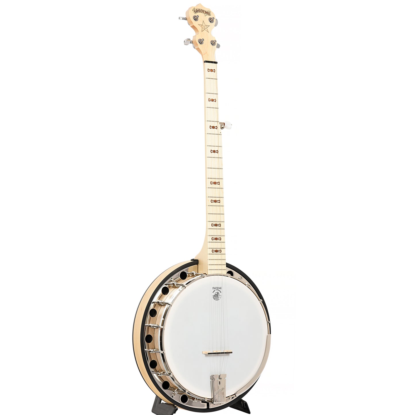 Image 2 of Deering Goodtime Lefthanded Resonator Banjo - SKU# LGOOD2 : Product Type Resonator Back Banjos : Elderly Instruments
