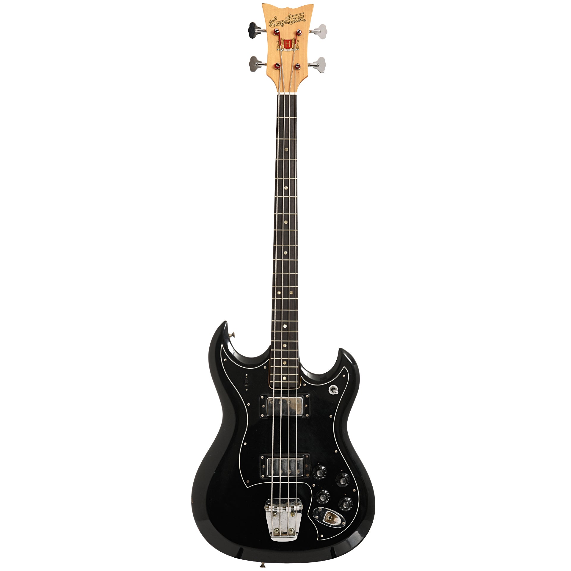 Full front of Hagstrom HIIBN  Electric Bass