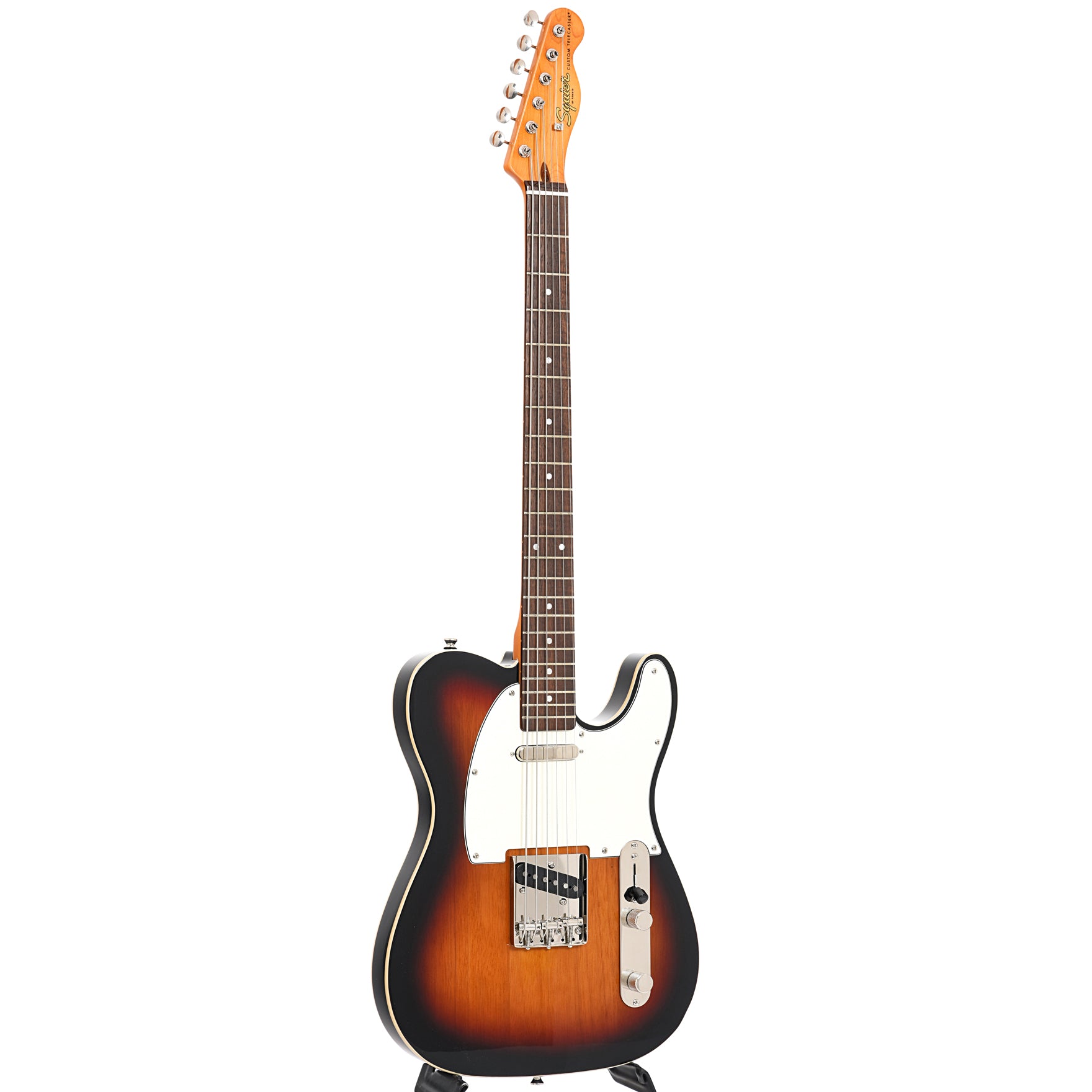 Image 11 of Squier Classic Vibe Baritone Custom Telecaster, 3-Color Sunburst- SKU# SCVBARIT-3TS : Product Type Solid Body Electric Guitars : Elderly Instruments