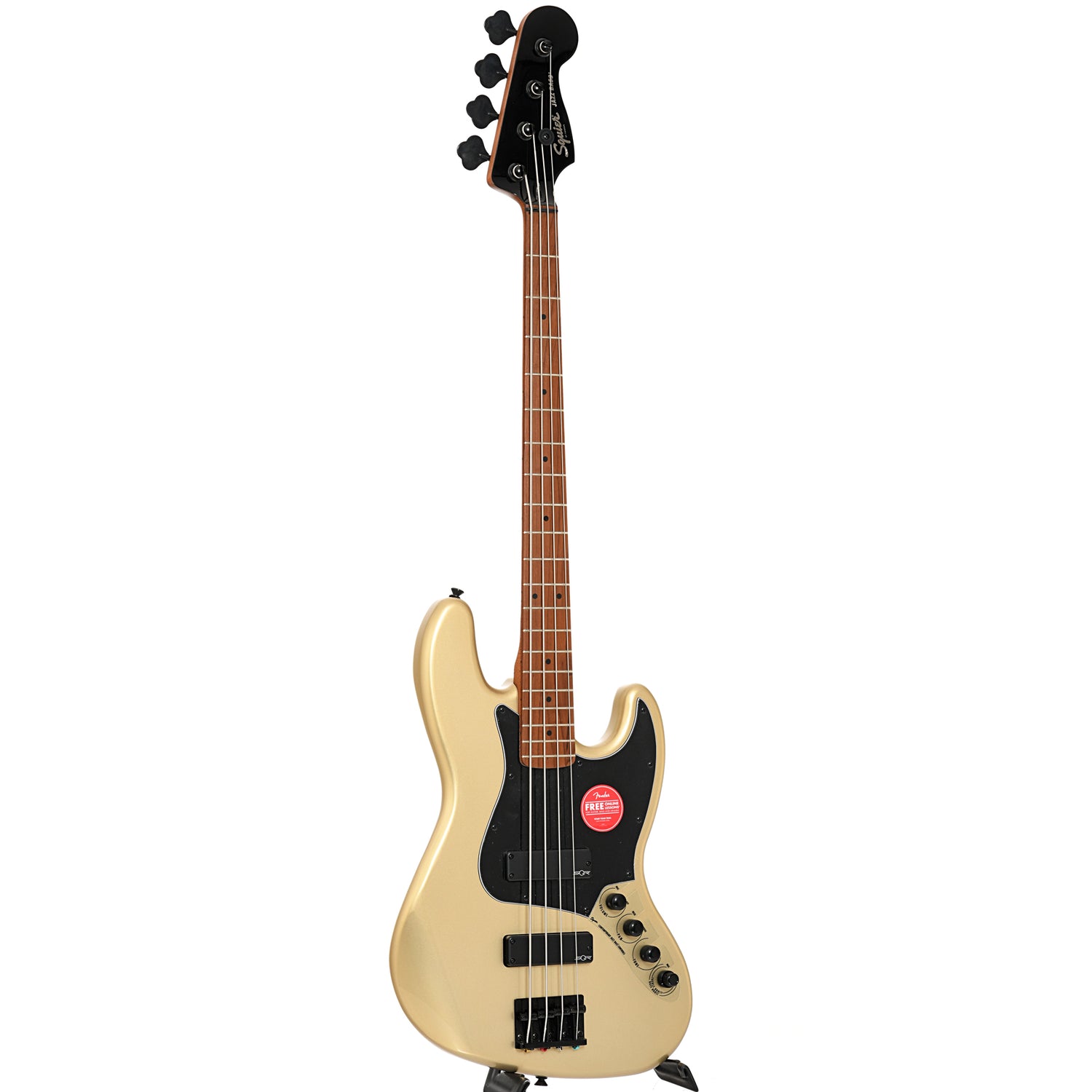 Image 11 of Squier Contemporary Active Jazz Bass HH, Shoreline Gold- SKU# SCAJBHHGLD : Product Type Solid Body Bass Guitars : Elderly Instruments