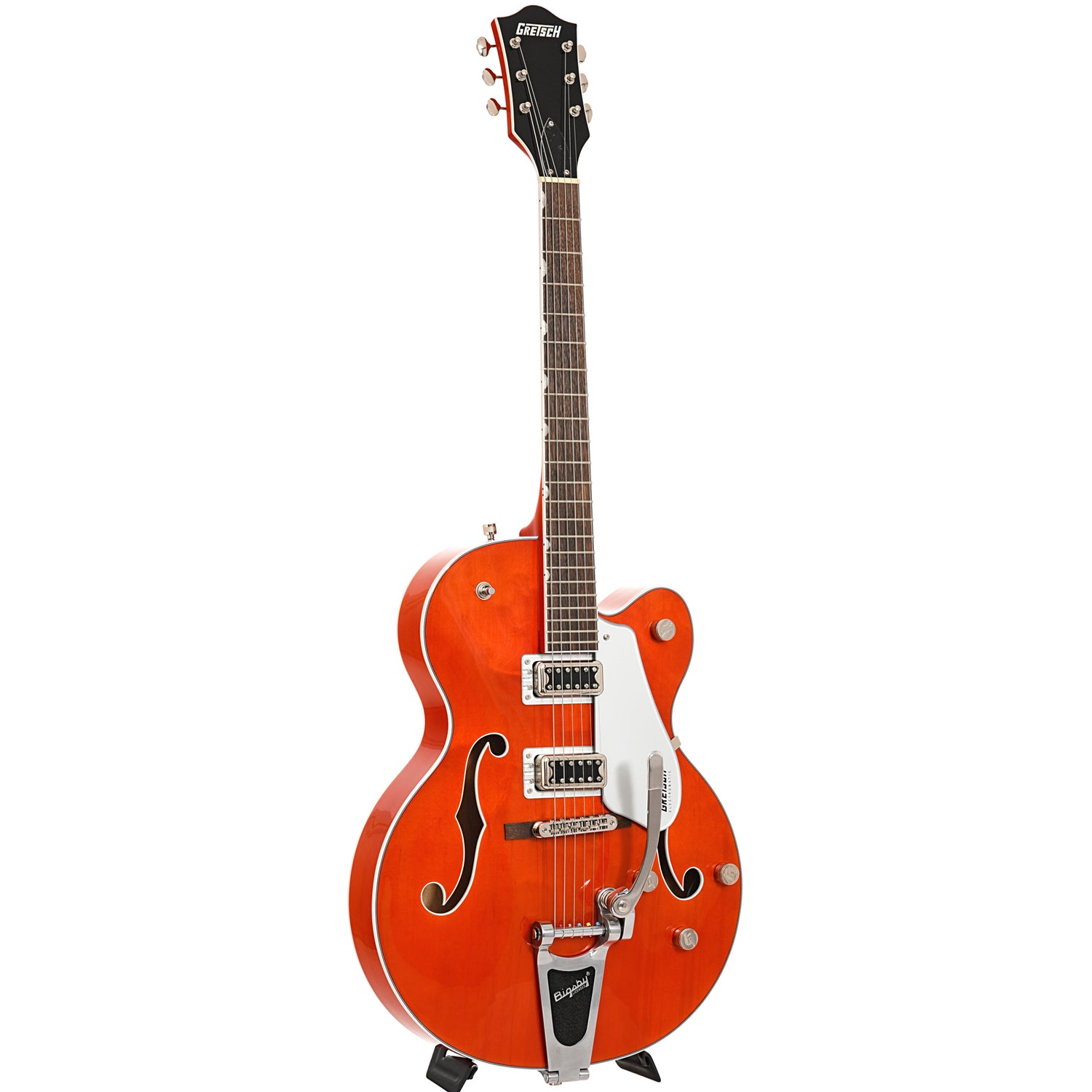 Image 11 of Gretsch G5420T Electromatic Classic Hollow Body Single Cut with Bigbsy, Orange Stain - SKU# G5420T-ORG : Product Type Hollow Body Electric Guitars : Elderly Instruments