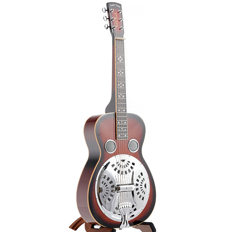 Image 2 of Beard Gold Tone PBS-D Maple Deluxe, Squareneck Resonator Guitar with Pickup & Case - SKU# BGT3S-E : Product Type Resonator & Hawaiian Guitars : Elderly Instruments