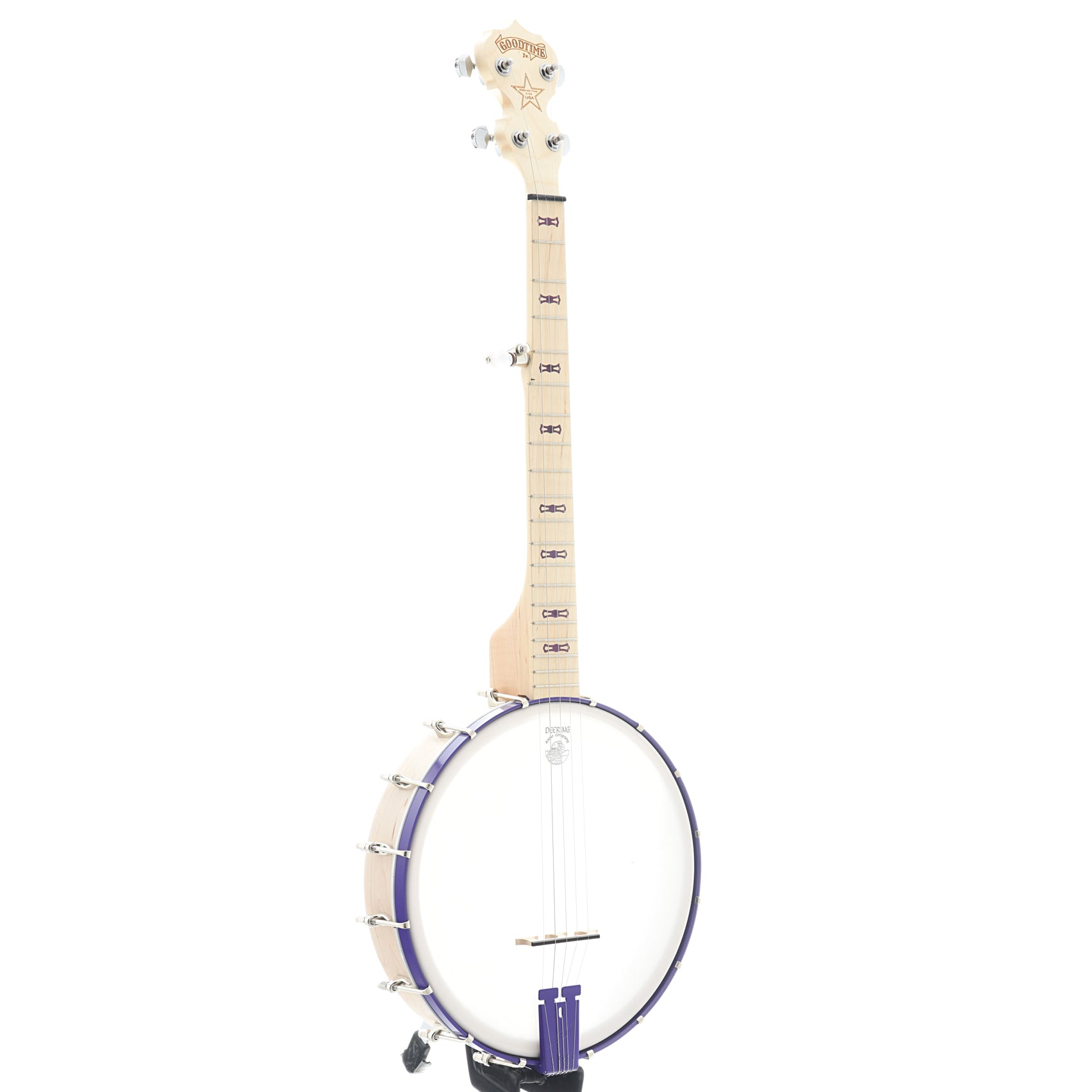 Image 2 of Deering Goodtime Junior, Sinbad Purple - SKU# GOODJR-PUR : Product Type Other : Elderly Instruments
