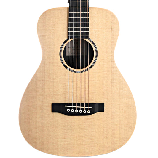Front of Martin LX1 Lefthanded Little Martin Solid Spruce 