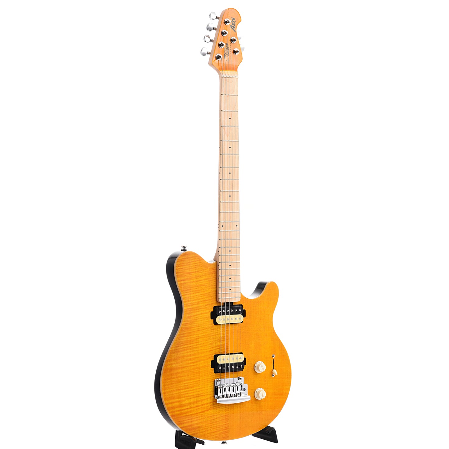 Image 11 of Sterling by Music Man Axis Electric Guitar Trans Gold Finish - SKU# AX3FM-TGO : Product Type Solid Body Electric Guitars : Elderly Instruments