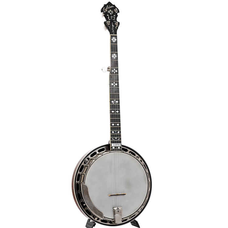 Full front and side of Gibson Earl Scruggs Standard Resonator Banjo