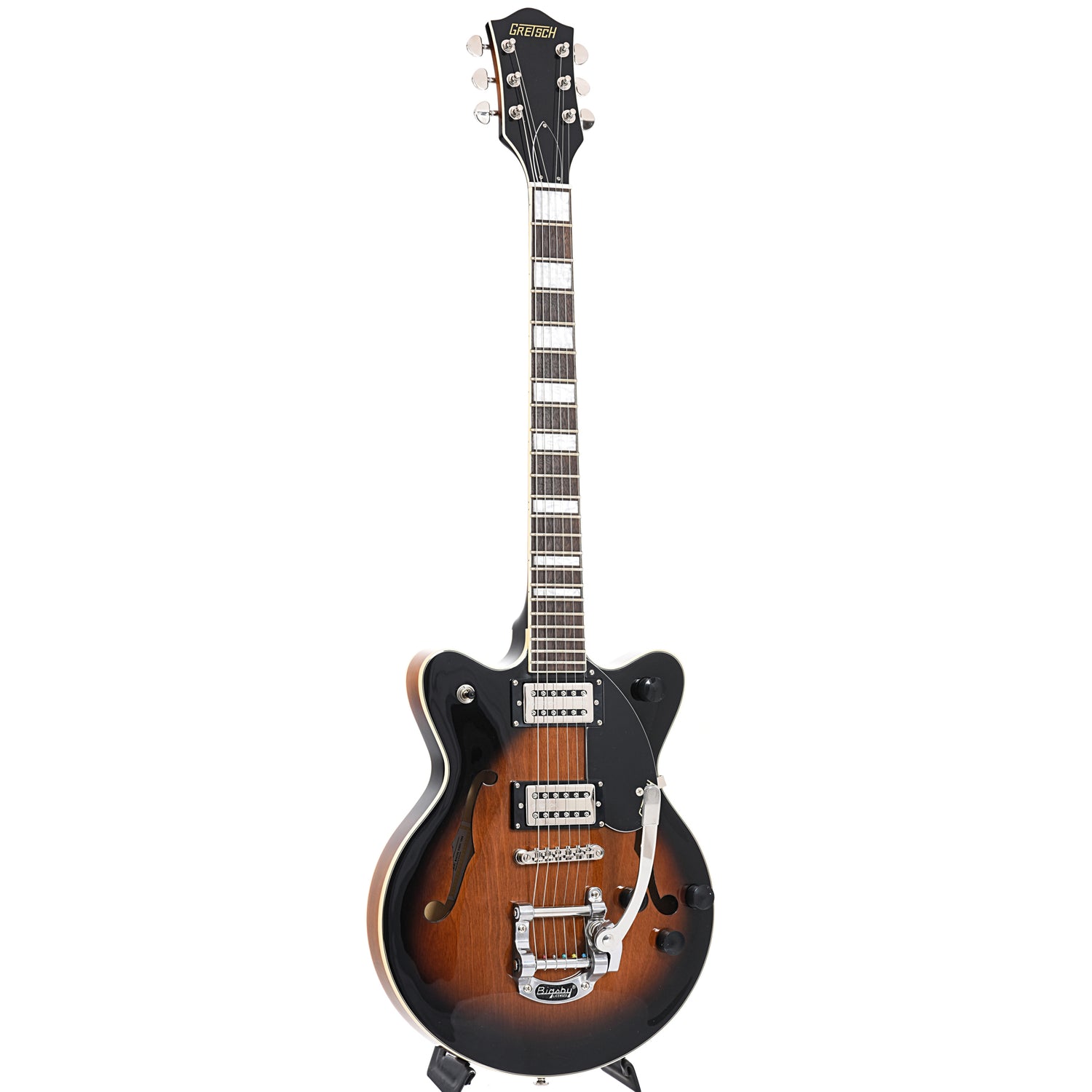Image 11 of Gretsch G2655T Streamliner Center Block Jr. with Bigsby, Brownstone Maple- SKU# G2655TBRNM : Product Type Hollow Body Electric Guitars : Elderly Instruments