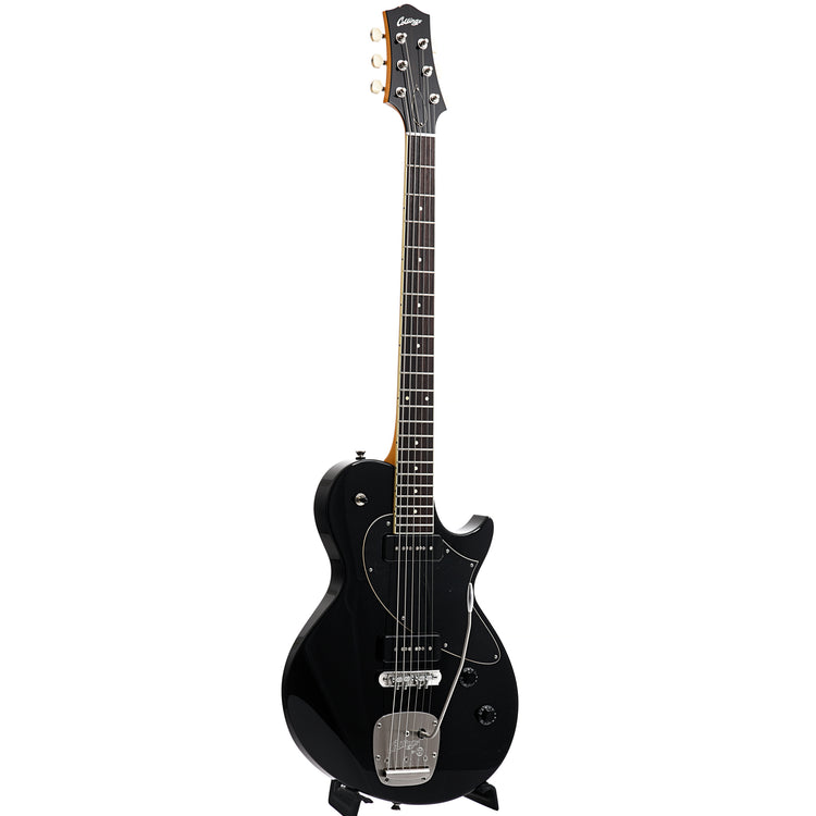 Image 3 of Collings 360 Baritone & Case, Jet Black, Bound Fingerboard - SKU# 360BAR-BLKIV : Product Type Solid Body Electric Guitars : Elderly Instruments