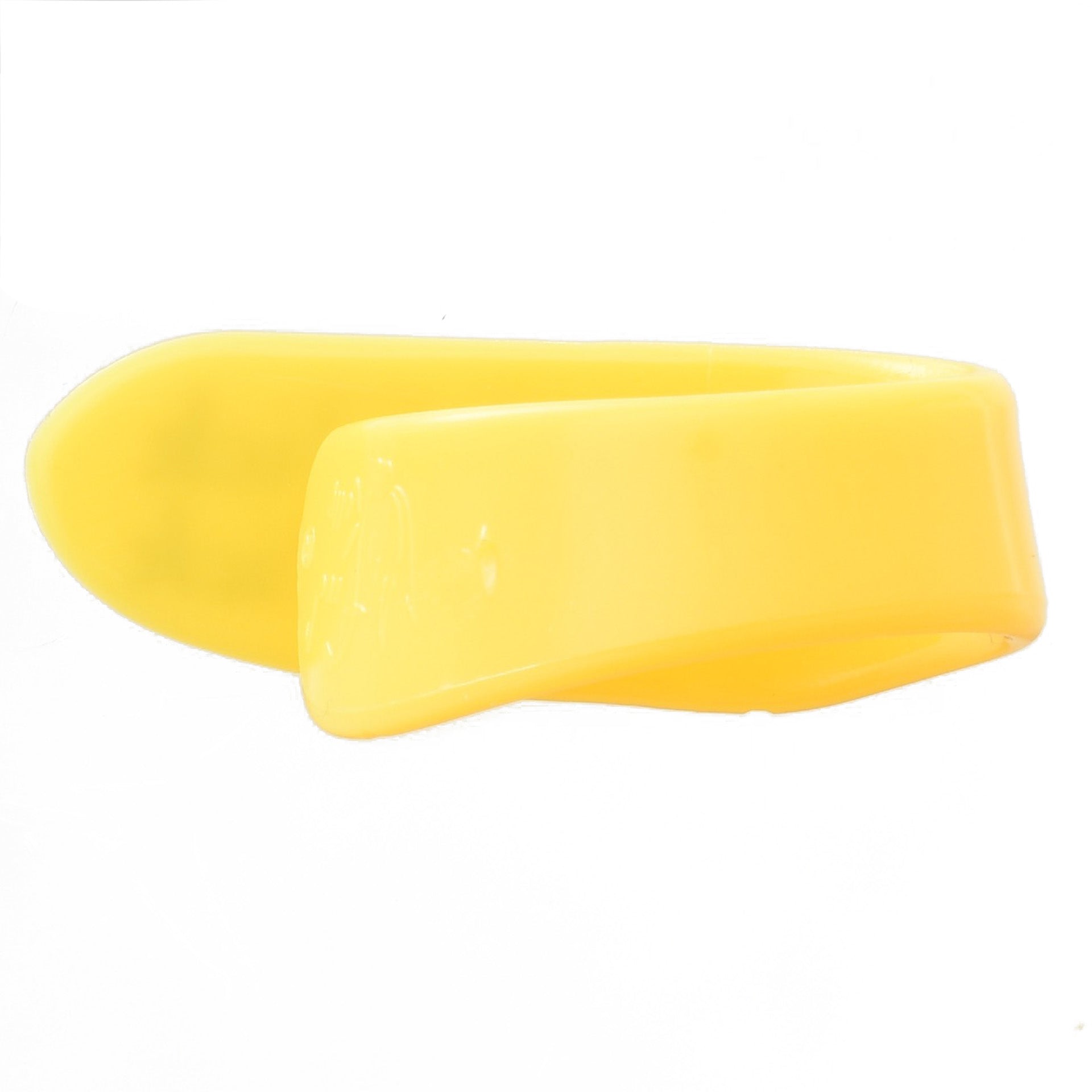 Back of Fred Kelly Light Gauge Delrin Large Slick Pick