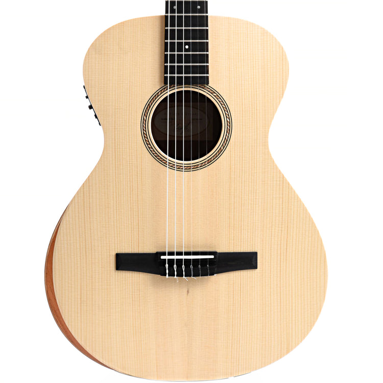 Front of Taylor Academy 12e-N Nylon String Acoustic