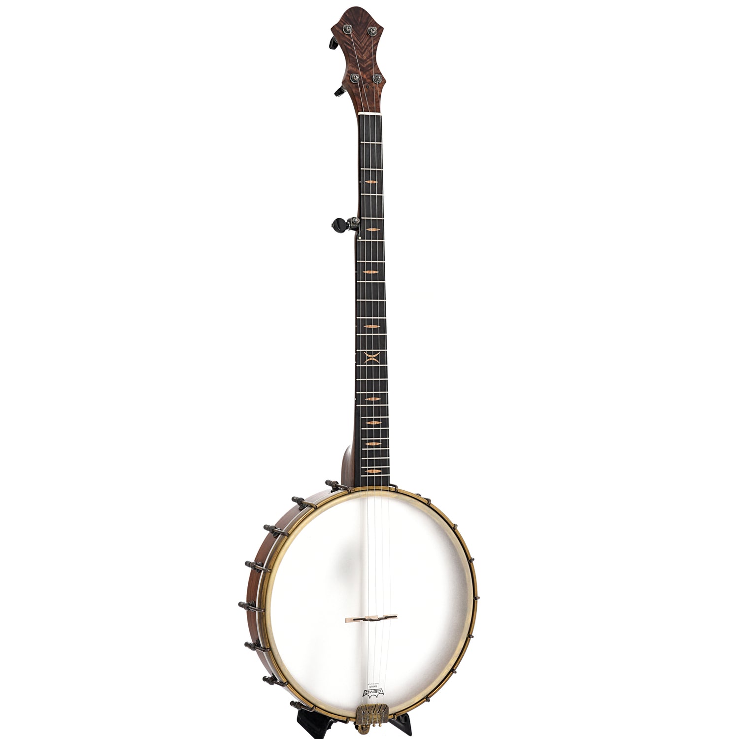 Image 2 of Pattison 12" Whyte Laydie Banjo, Walnut, #96B- SKU# PWL4 : Product Type Open Back Banjos : Elderly Instruments