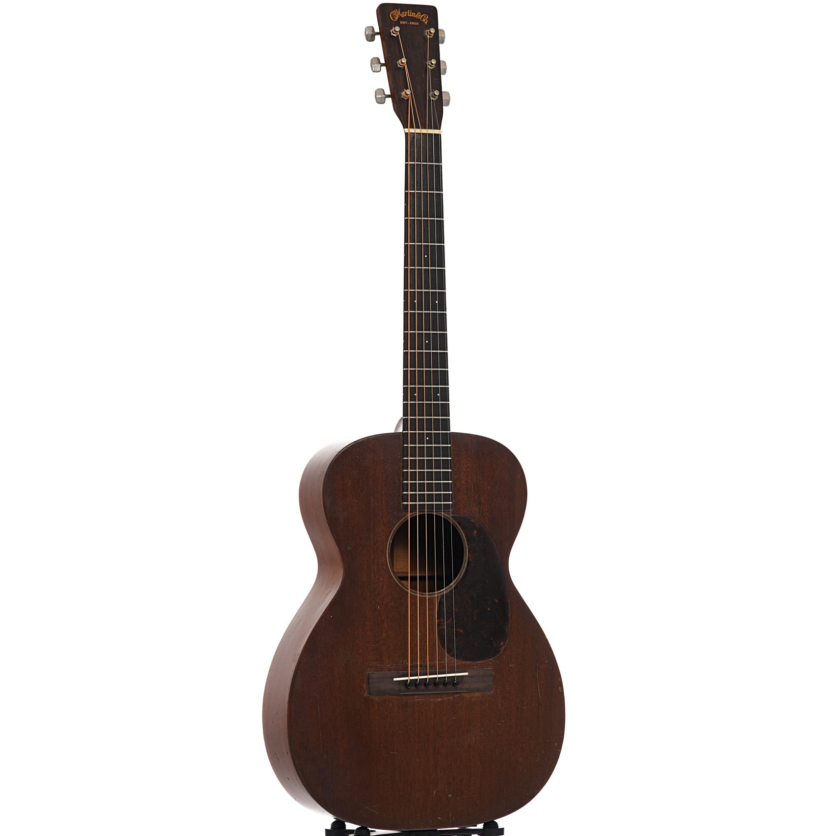 Full front and side of Martin 0-17 