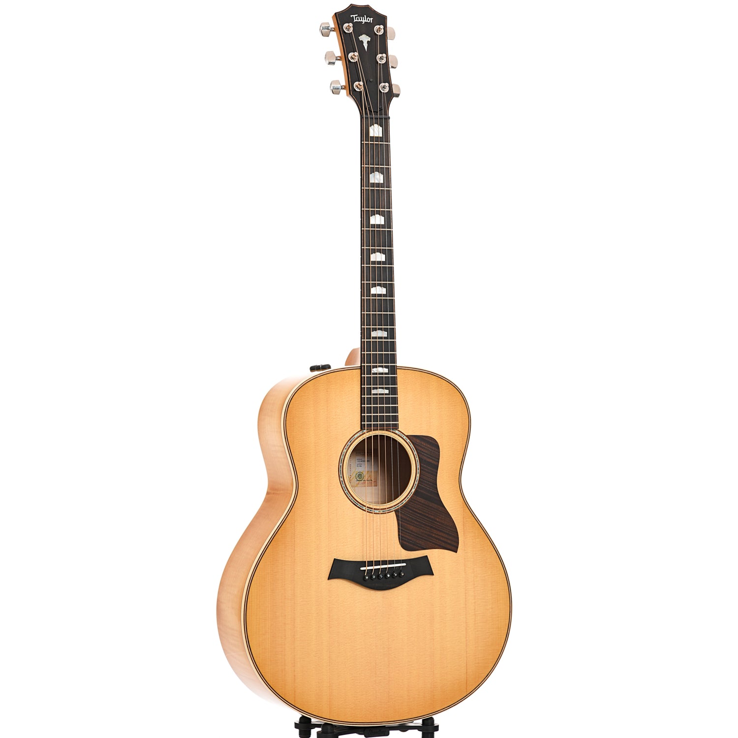 Full front and side of Taylor 618e Acoustic-Electric 