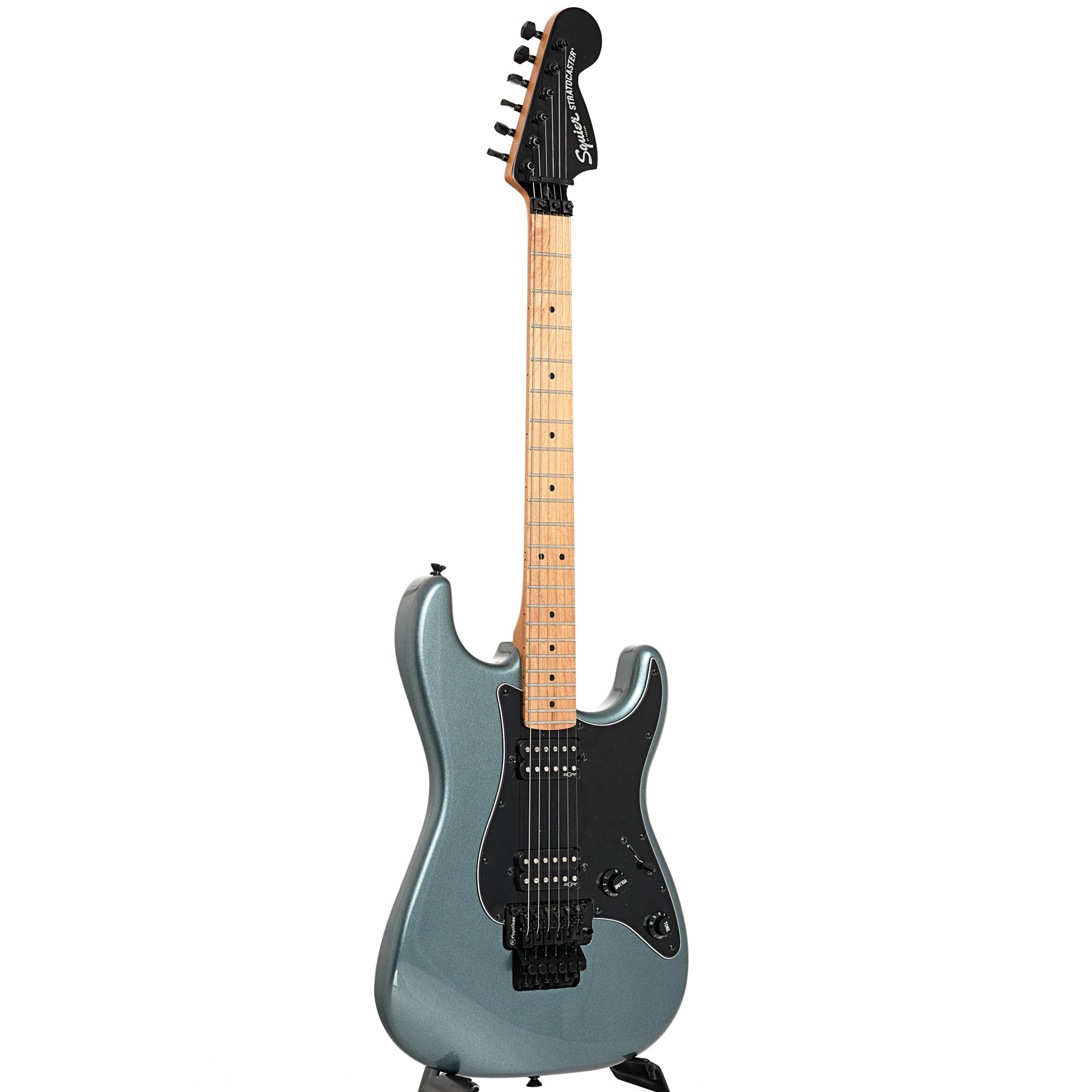 Image 11 of Squier Contemporary Stratocaster HH FR, Gunmetal Metallic - SKU# SCSHHFR : Product Type Solid Body Electric Guitars : Elderly Instruments