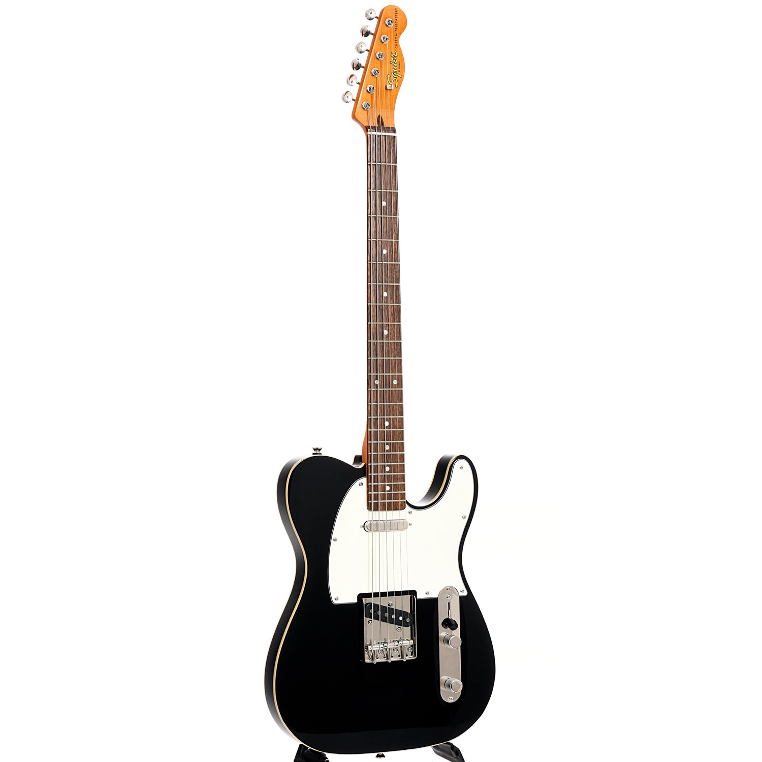 Full Front and Side of Squier Classic Vibe Baritone Custom Telecaster