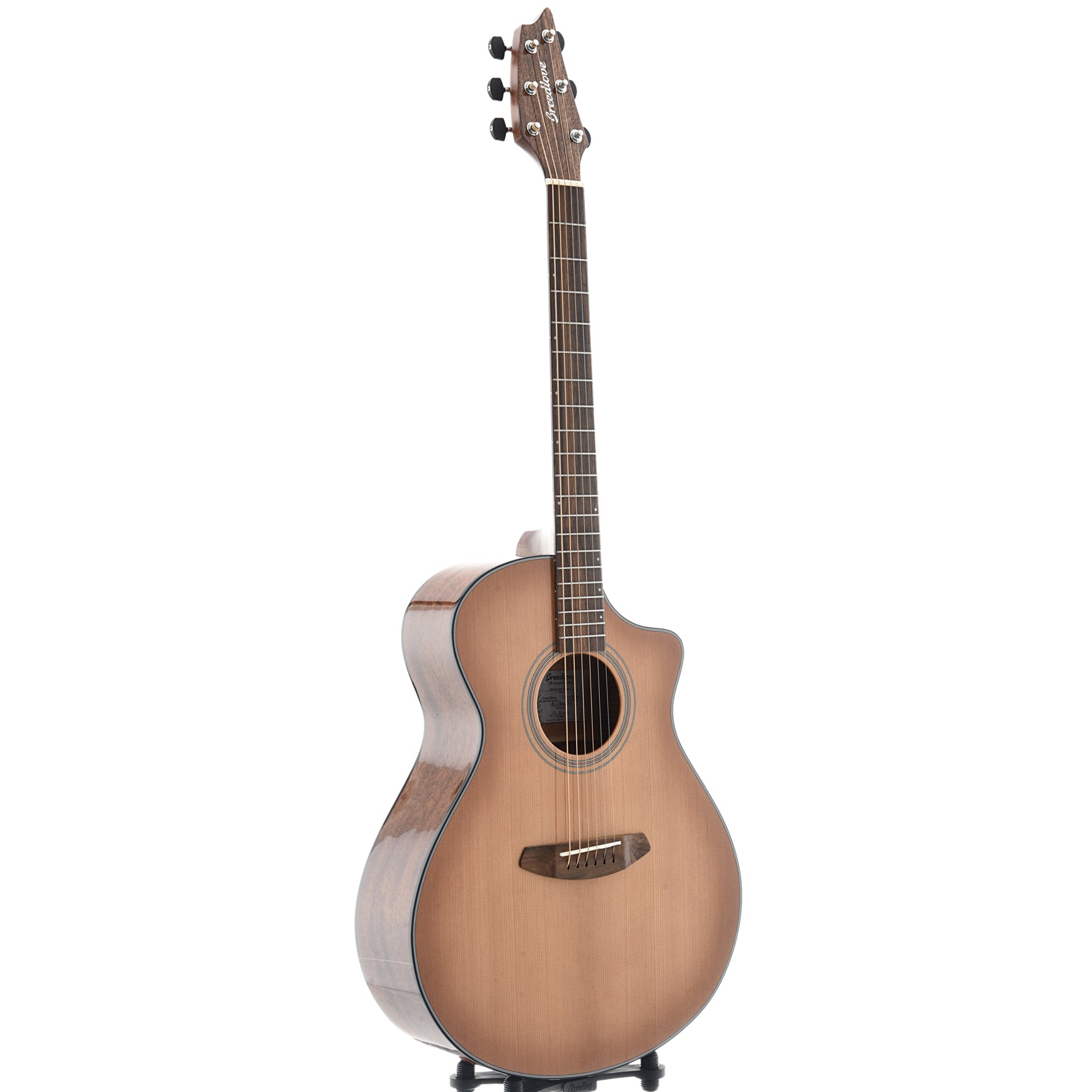Image 3 of Breedlove Organic Signature Concert Copper CE Torrefied European - African Mahogany Acoustic-Electric Guitar - SKU# BSIG-C : Product Type Flat-top Guitars : Elderly Instruments