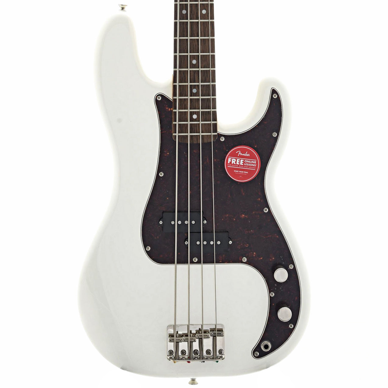 Front of Squier Classic Vibe '60s Precision Bass