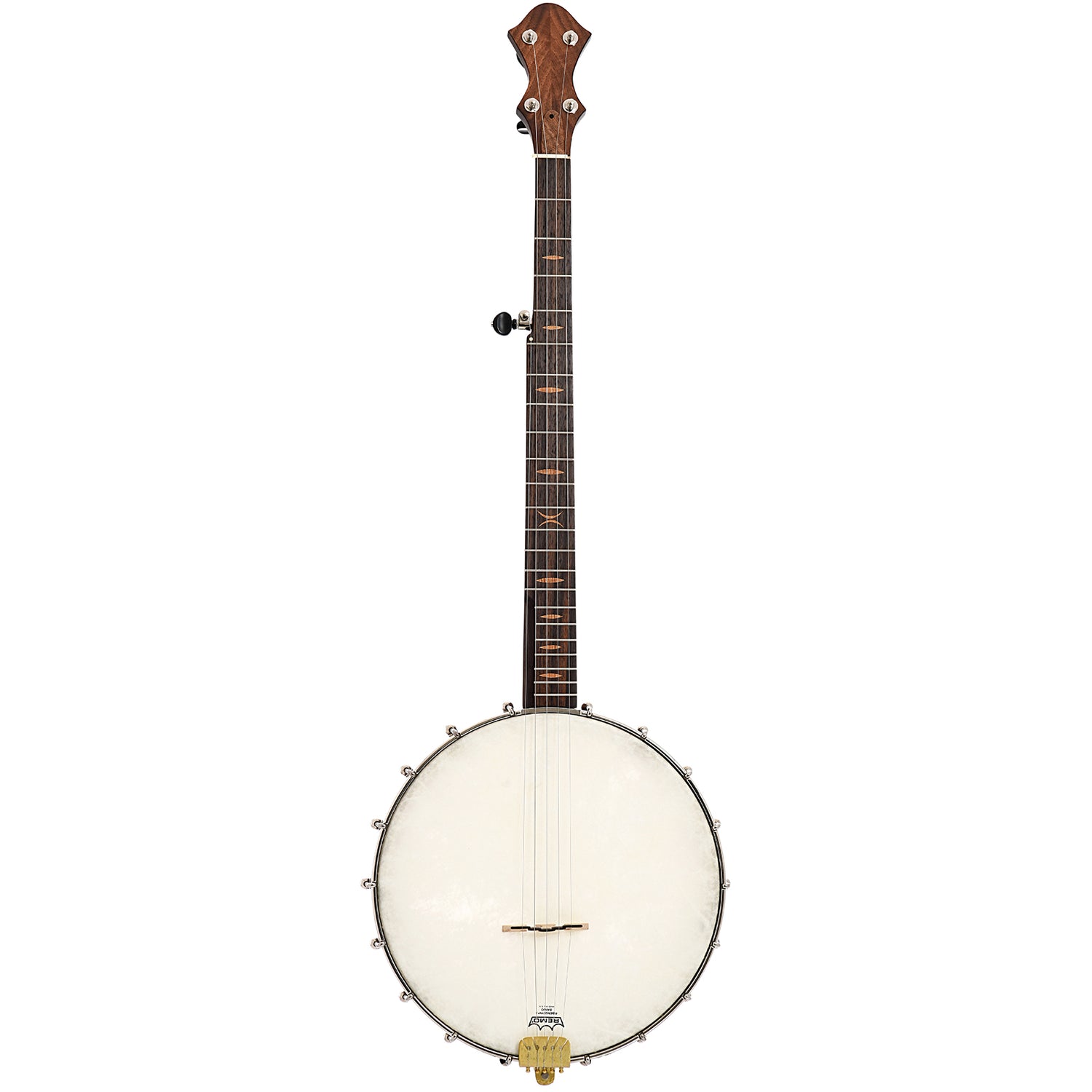 Full front of Pattison 12" Whyte Laydie Banjo, Maple, #97B