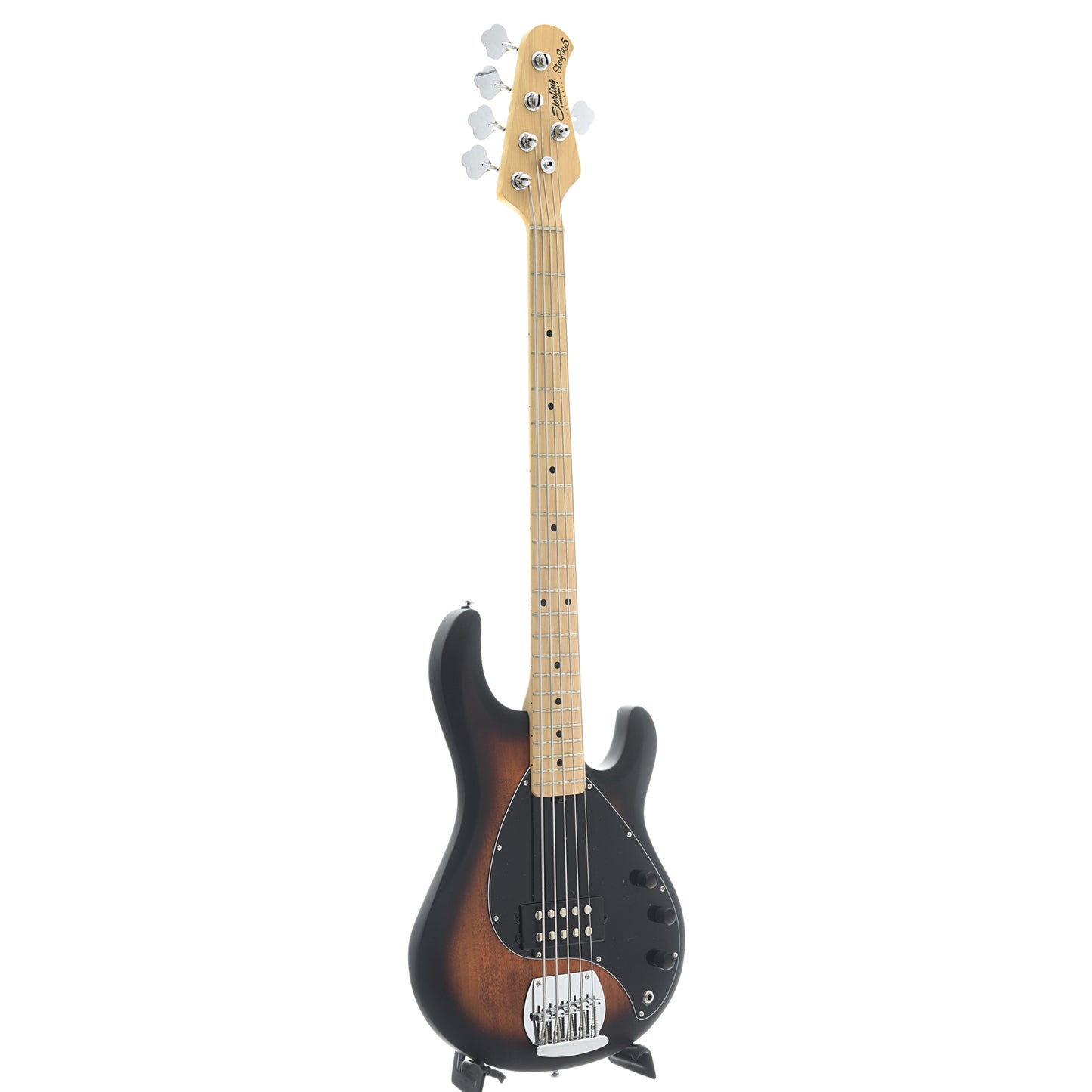Image 1 of Sterling by Music Man Stingray Ray5 5-String Bass, Satin Vintage Sunburst- SKU# RAY5-VSBS : Product Type Solid Body Bass Guitars : Elderly Instruments