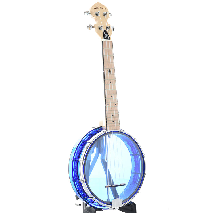 Image 2 of Gold Tone Little Gem Banjo Ukulele & Gigbag, Sapphire (blue) - SKU# LGEM-BLU : Product Type Banjo Ukuleles : Elderly Instruments