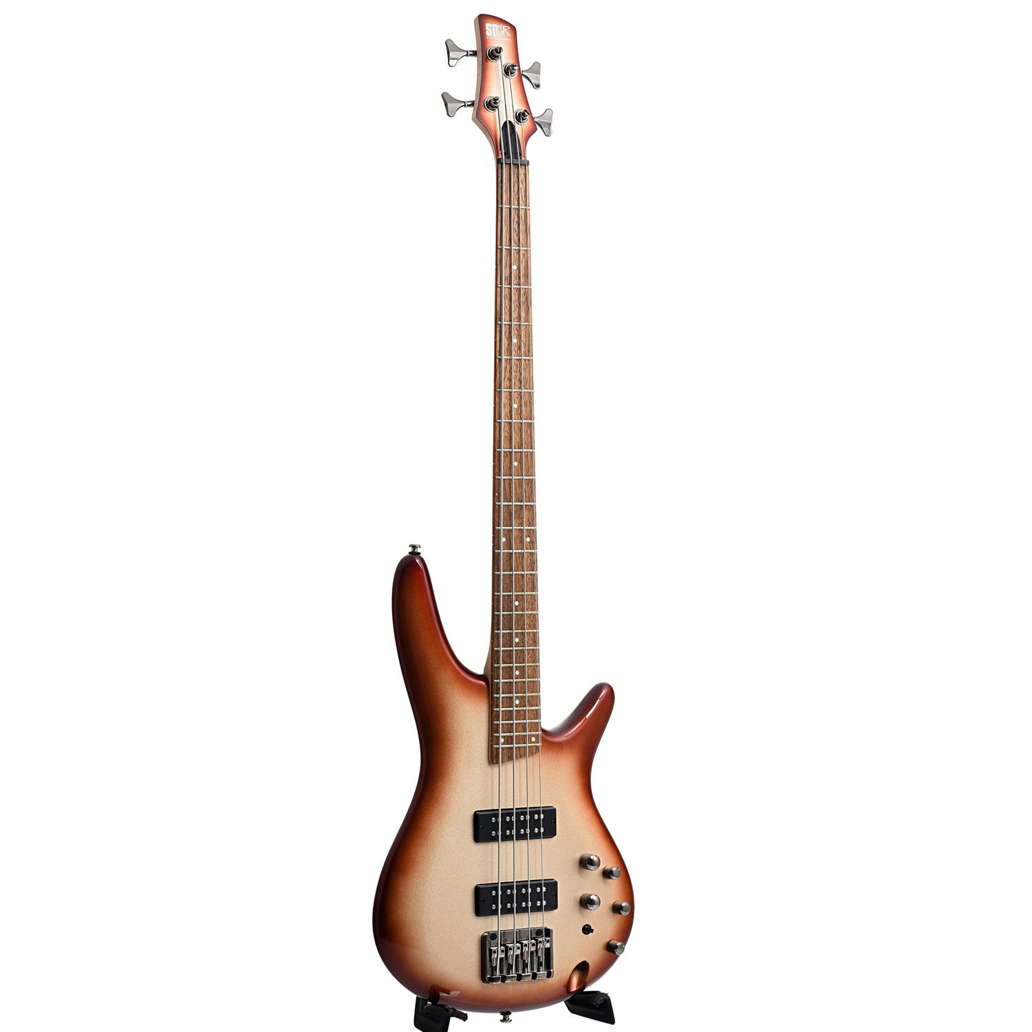 Image 11 of Ibanez SR300E 4-String Bass, Charred Champagne Burst - SKU# SR300E-CCB : Product Type Solid Body Bass Guitars : Elderly Instruments