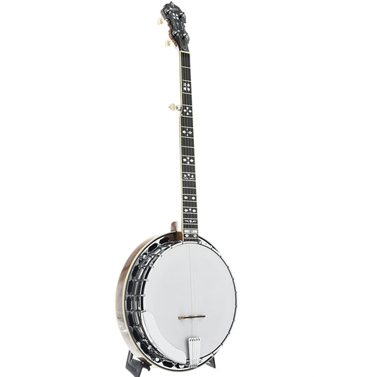 Image 2 of DP Hopkins Walnut Deluxe Banjo & Case - SKU# DPH1-5 : Product Type Resonator Back Banjos : Elderly Instruments