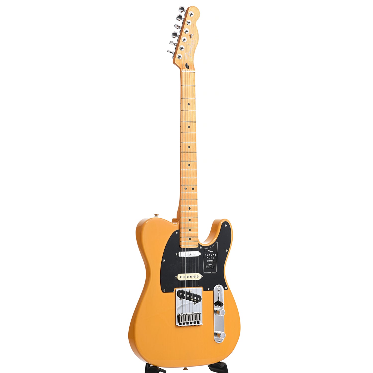 Full Front and Side of Fender Player Plus Nashville Telecaster