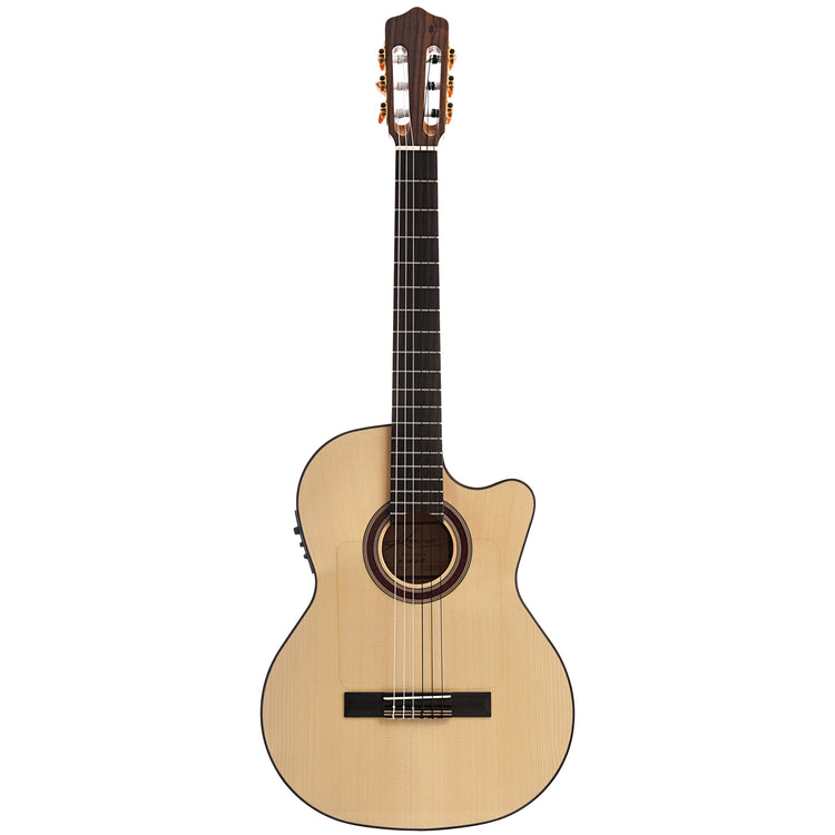 Image 3 of Kremona Flamenco Series Rosa Luna Nylon String Guitar with Gigbag - SKU# KRL : Product Type Classical & Flamenco Guitars : Elderly Instruments