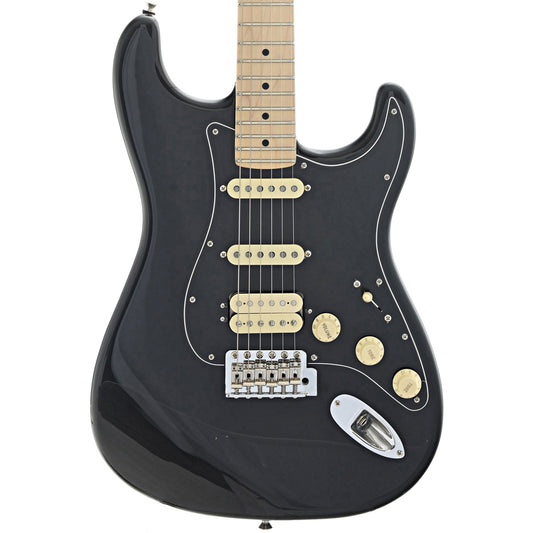 Front of Fender American Performer Stratocaster HSS, Black