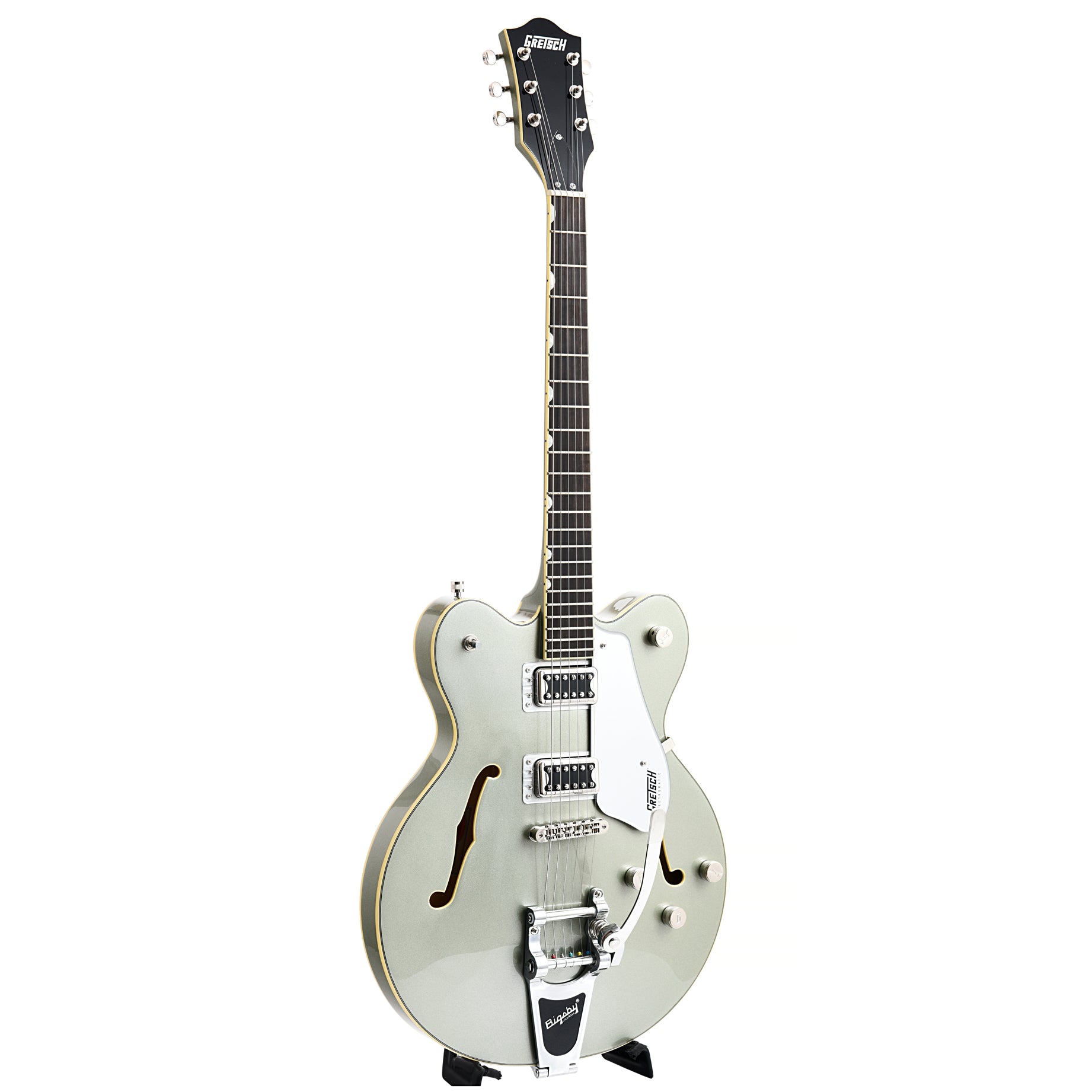 Full Front and Side of Gretsch G5622T Electromatic Center Block Double-Cut with Bigsby